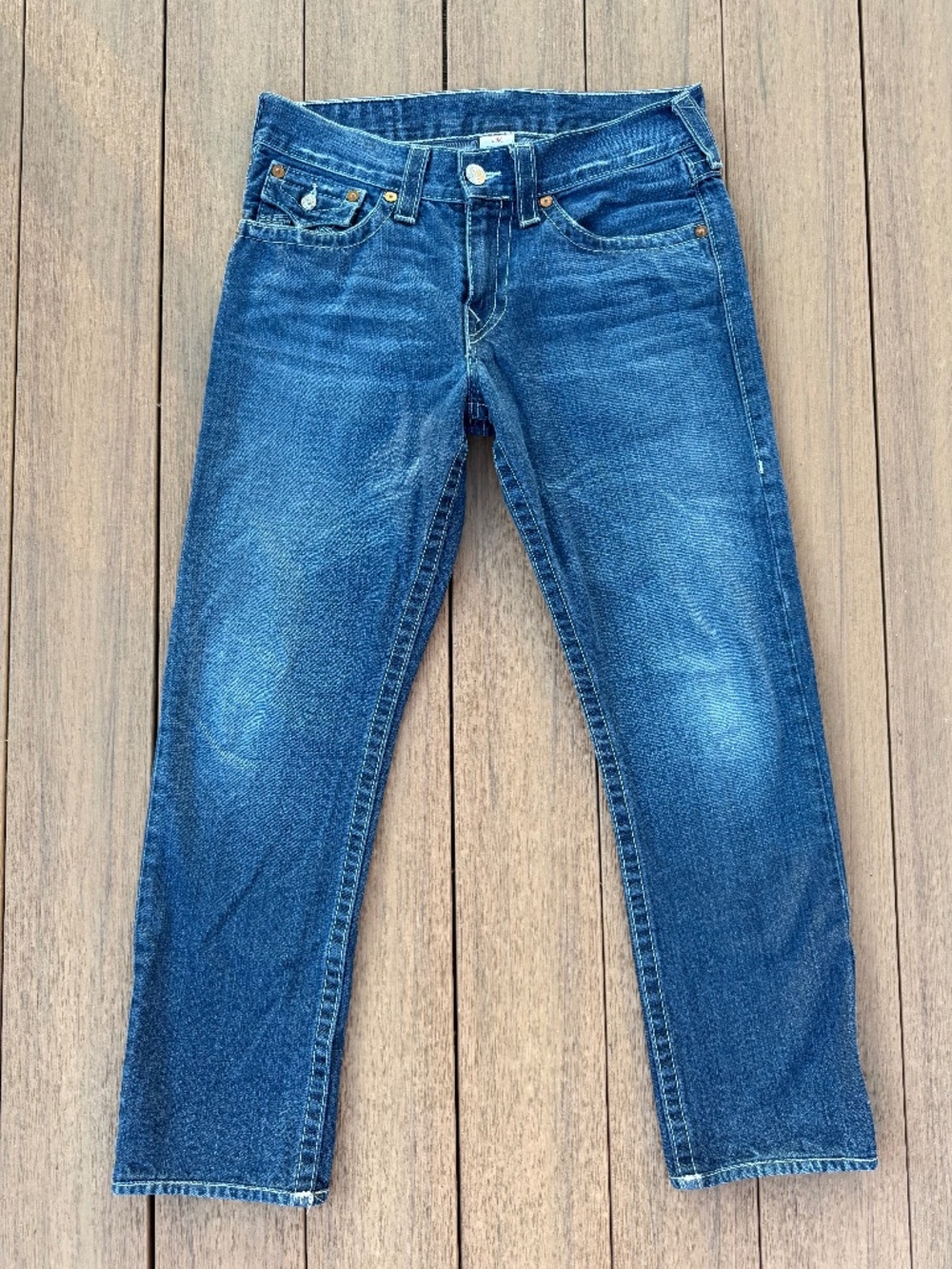 True Religion Straight Leg Jeans Mens Size 31